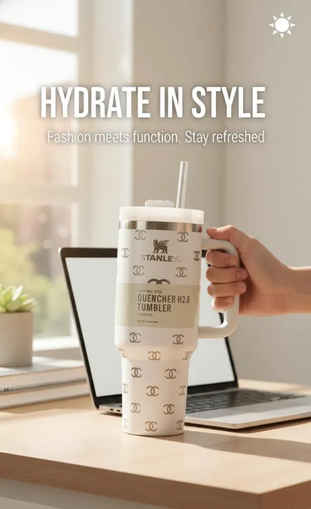 The Prestige Quencher: 40oz Insulated Luxury Tumbler
