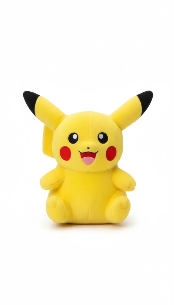 Cute Yellow Electric Mouse Plush Toy