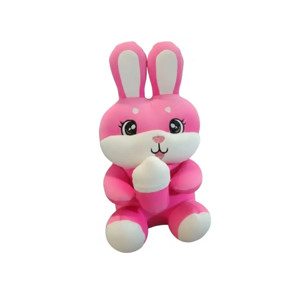 Bella the Berry-Pink Bunny Plush